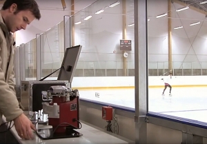 Mobile ice rinks and artificial