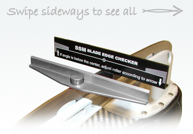 Blade edge checker